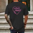 Jeep Lover Mens Back Print T-shirt Gifts for Men