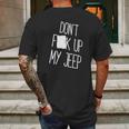 Jeep Mug Jeep Mens Back Print T-shirt Gifts for Men