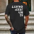 Is My Jeep Okay Mens Back Print T-shirt Gifts for Men