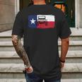 Jeep Texas Flag Mens Back Print T-shirt Gifts for Men