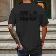 Jeep Zj Grill Autonaut Mens Back Print T-shirt Gifts for Men