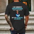 Jeff Dunham Walter I Am Currently Unsupervised I Know It Freaks ShirtShirt Tee Mens Back Print T-shirt Gifts for Men