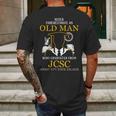 Jersey City State College Mens Back Print T-shirt Gifts for Men