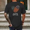 Jets - Mets Its In My Dna T-Shirt Mens Back Print T-shirt Gifts for Men