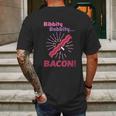 Jim Gaffigan Bibbity Bobbity Bacon Mens Back Print T-shirt Gifts for Men