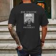 Joe Exotic For Presiden Mens Back Print T-shirt Gifts for Men