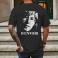 John Denver Tops Short Sleeved Round Neck Mens Back Print T-shirt Gifts for Men