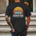 Joshua Tree National Park Hippie Van California Mens Back Print T-shirt Gifts for Men