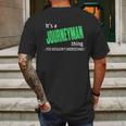 Journeyman Thing - Im Journeyman - Teeforjourneyman Mens Back Print T-shirt Gifts for Men