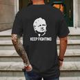 Julian Assange Keep Fighting Mens Back Print T-shirt Gifts for Men