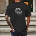 Junji Ito Face Melting Mens Back Print T-shirt Gifts for Men