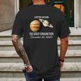 Jupiter Saturn The Great Conjunction December 21 2020 Mens Back Print T-shirt Gifts for Men