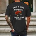 Just A Girl Who Loves Poison Dart Frogs Gift Mens Back Print T-shirt Gifts for Men