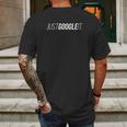 Just Google It Funny Mens Back Print T-shirt Gifts for Men