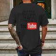 Just A Kid That Loves To Watch Other Kids On Youtube Mens Back Print T-shirt Gifts for Men