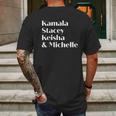 Kamala Stacey Keisha And Michelle Strong Mens Back Print T-shirt Gifts for Men