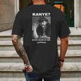 Kanye Never Heard Of Her Motorhead Lemmy Kilminster Kanye West Black Shirt Mens Back Print T-shirt Gifts for Men