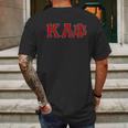 Kappa Alpha Psi Twill Letter Mens Back Print T-shirt Gifts for Men