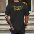 The Karate Kid Cobra Kai Slogan Stencil Mens Back Print T-shirt Gifts for Men