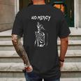 Karate Kid Johnny Illustration No Mercy Mens Back Print T-shirt Gifts for Men