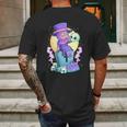 Kawaii Pastel Goth Cute Creepy Plague Doctor Skull Mens Back Print T-shirt Gifts for Men