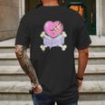 Kawaii Pastel Goth Emo Broken Heart Goth Aesthetic Mens Back Print T-shirt Gifts for Men