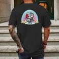 Kawaii Pastel Goth Unicorn And Grim Reaper Creepy Unicorn Mens Back Print T-shirt Gifts for Men