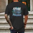 Kc46 Pegasus Gift Veteran Mens Back Print T-shirt Gifts for Men