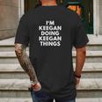 Im Keegan Doing Keegan Things Mens Back Print T-shirt Gifts for Men