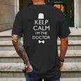 Keep Calm I Am The Doctor Mens Back Print T-shirt Gifts for Men