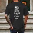 Keep Calm And Kink On Mens Back Print T-shirt Gifts for Men