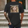 Kelly Clarkson Greatest Hits Chapter One Mens Back Print T-shirt Gifts for Men