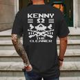 Kenny The Cleaner Shirt Mens Back Print T-shirt Gifts for Men