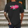 Kentucky Girl I Love Kentucky State Home Mens Back Print T-shirt Gifts for Men