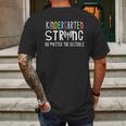 Kindergarten Strong No Matter The Distance Wifi School Gift Mens Back Print T-shirt Gifts for Men