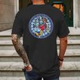 Kingdom Hearts Sora Stained Glass Mens Back Print T-shirt Gifts for Men