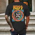 Kiss Rock Band Mens Back Print T-shirt Gifts for Men