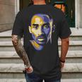 Kobe Bryant - Portrait T-Shirt Mens Back Print T-shirt Gifts for Men