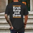 Kruk Kuip Jon Dave T-Shirt Mens Back Print T-shirt Gifts for Men