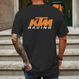 Ktm Racing Motorcycle Race Motocross Mens Back Print T-shirt Gifts for Men