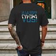 A La Gran Puchica Vos El Salvador Chapin Salvi Pupusas Guate Mens Back Print T-shirt Gifts for Men