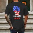 The Labor Day Jews Gift Mens Back Print T-shirt Gifts for Men