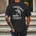 Lamar Jackson Nobody Cares Work Harder T-Shirt Mens Back Print T-shirt Gifts for Men