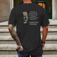 Langston Hughes Black History Month Quote Mens Back Print T-shirt Gifts for Men