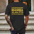 Legendary Mamba Out Farewell Tribute Graphic Design Printed Casual Daily Basic Mens Back Print T-shirt Gifts for Men