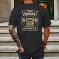 Legends Were Born In February 1977 45Th Birthday 45 Years Old Mens Back Print T-shirt Gifts for Men