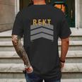 Legends Get Rekt League Shirt For Gamer Mens Back Print T-shirt Gifts for Men