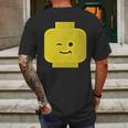 Lego Guy Mens Back Print T-shirt Gifts for Men