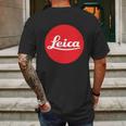 Leica Mens Back Print T-shirt Gifts for Men