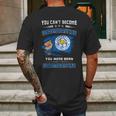 Leicester City Fc-Kann-Man Mens Back Print T-shirt Gifts for Men